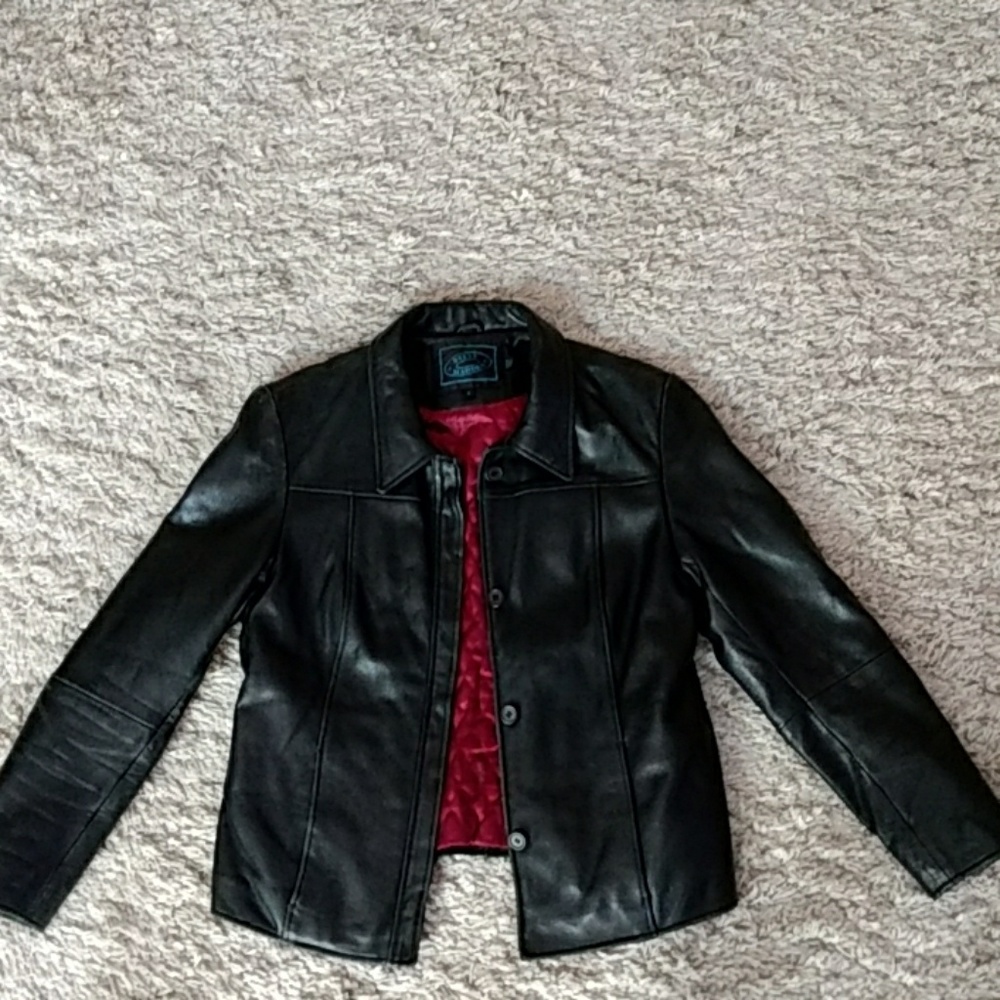 Steve Madden black leather jacket